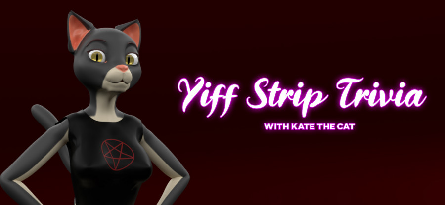 Furry Outpost - Yiff Strip Trivia - With Kate the Cat! V.1.1 (EP2) Porn Game