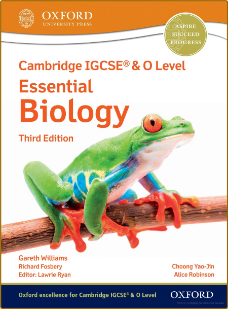 Cambridge IGCSE & O Level Essential Biology - Student Book B1e77afc0e4f345b1f10fdf28411a6a8