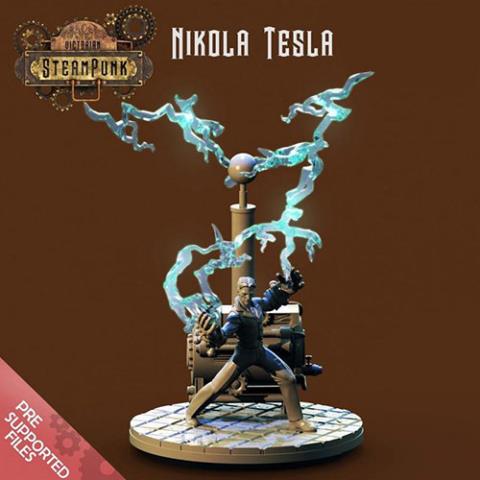 Nikola Tesla 3D Print Model 