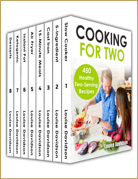 Cooking for Two Cookbook - 450 Healthy Two-Serving Recipes Box Set 8 books in 1 in... 87ccda70c86741739b950411fe8593c0