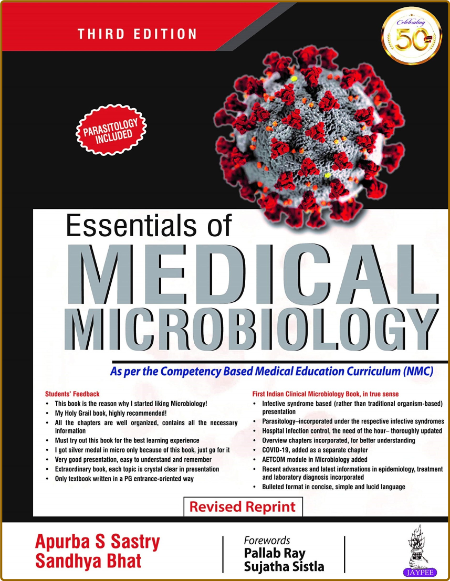 Essentials of Medical Microbiology, 3rd Edition 254bf26f38ac2169dd15102e01f48fe0