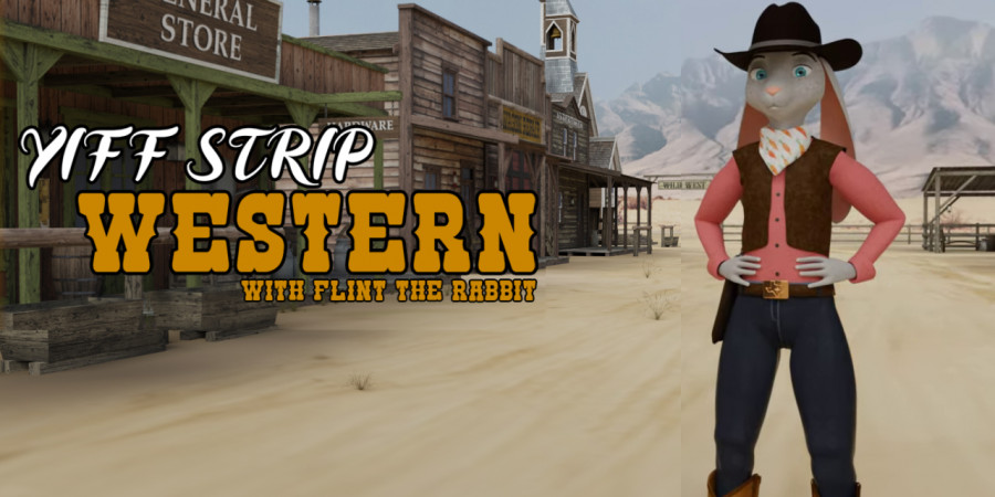 Furry Outpost - Yiff Strip Western - With Flint the Rabbit! V.1.2 (EP9)