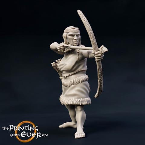 3D Print Model Woodwose Archer Version B
