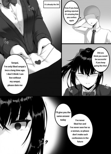 Yandere girl 1-2 Hentai Comic