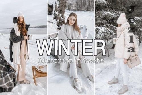 5 Winter Lightroom Presets - 7244364