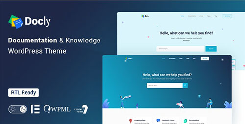 ThemeForest - Docly v2.0.0 - Documentation And Knowledge Base WordPress Theme with bbPress Helpdesk Forum - 26885280 - NULLED