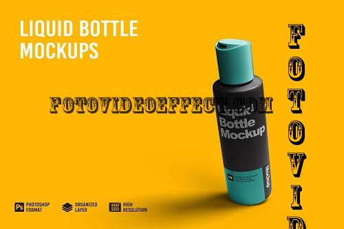 Liquid Bottle Mockup - 7241256