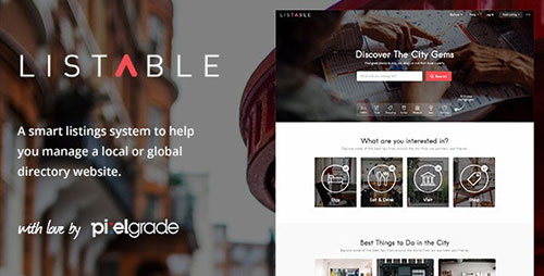 ThemeForest - LISTABLE v1.15.5 - A Friendly Directory WordPress Theme - 13398377 - NULLED