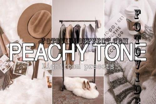5 Peachy Tone Lightroom Presets - 7244524