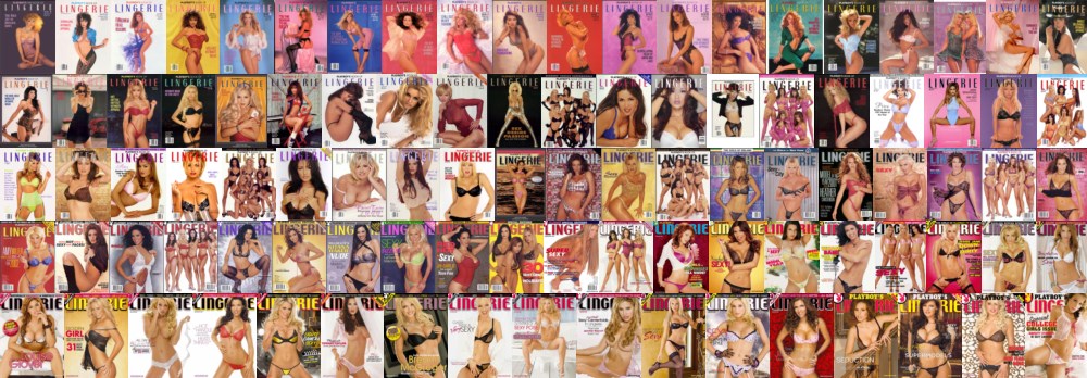 Подборка журналов Playboy`s Lingerie с 1987 по 2009