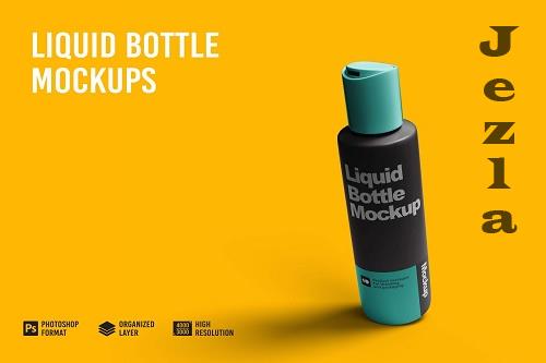 Liquid Bottle Mockup - 7241256