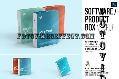 Software / Product Box Mockups - 7294950