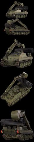 Trojan Armored Vehicle Royal Engineers 3D Model