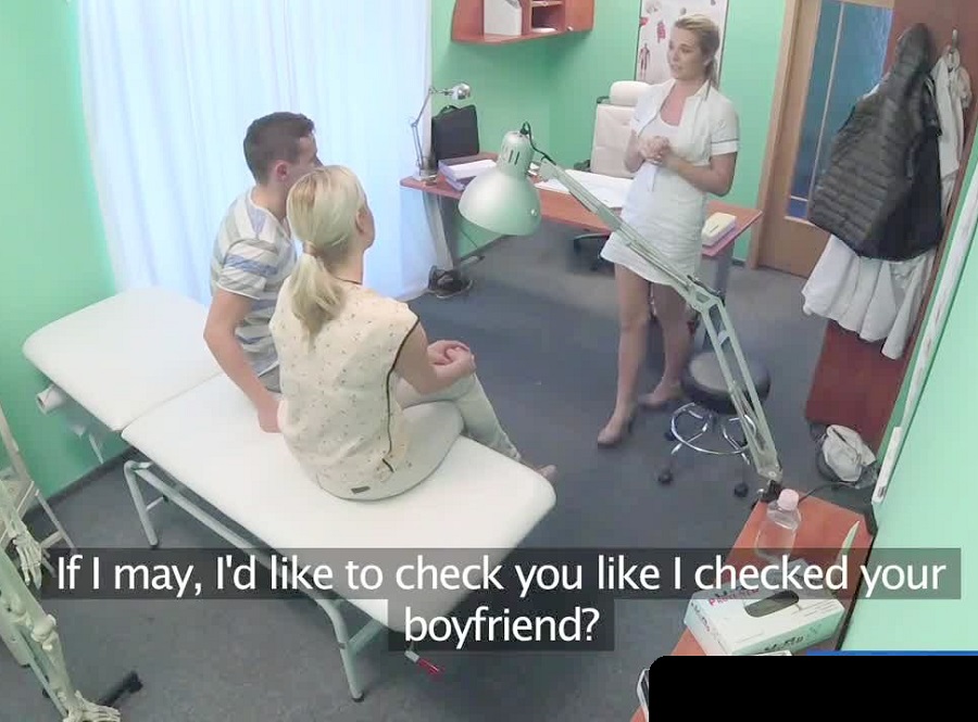  Bianca, Croco And Nikky - Nurse Watches How Married Couple Get Fuck