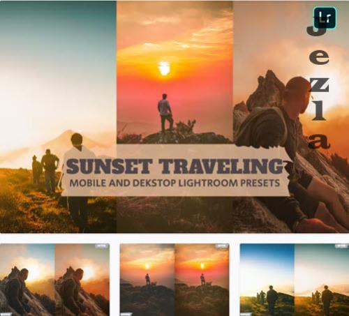 Sunset Traveling Lightroom Presets Dekstop Mobile