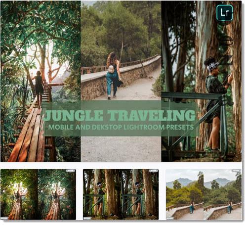 Jungle Traveling Lightroom Presets Dekstop Mobile