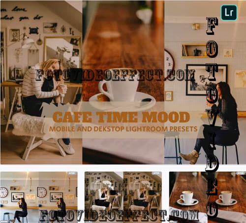 Cafe Time Mood Lightroom Presets Dekstop Mobile