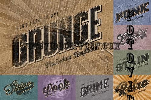 Grunge Text Effects