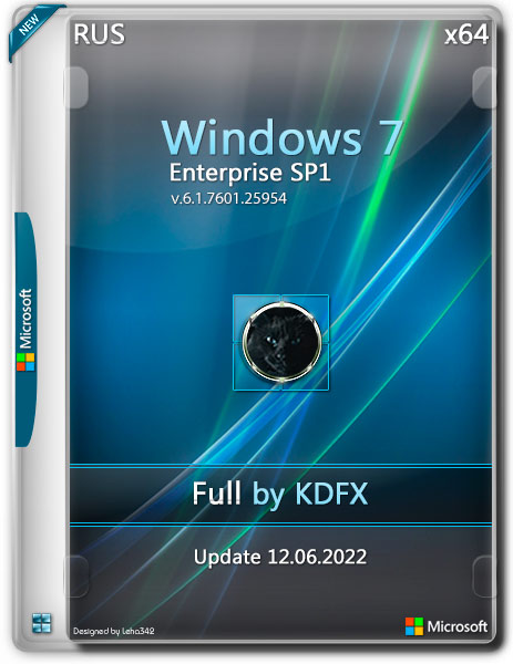 Windows 7 Enterprise SP1 x64 Update 12.06.2022 Full by KDFX (RUS)