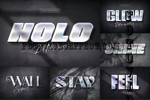 Holochrome Text Effects - VNGVXPA