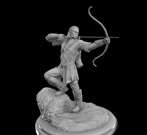 3D Print Models Legolas washed -The Lord of the Rings