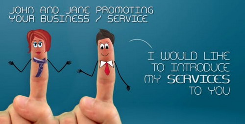 John and Jane Promoting Your Business/Service - Project for After Effects (Videohive)