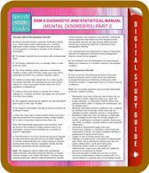 DSM-5 Diagnostic and Statistical Manual (Mental Disorders) Part 2 0a3c2770239da984247d4dbd9b5fd228