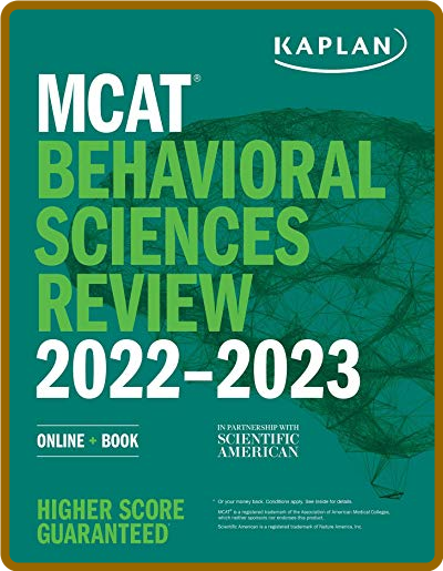  MCAT Behavioral Sciences Review 2022-2023 Online + Book E48881205cc5877c05617bec8670b834