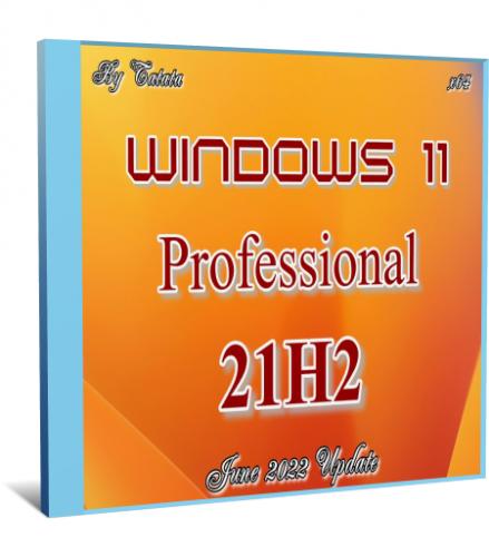 Windows 11 Professional 22000.739 by Tatata (x64) (2022) (Rus)