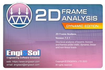 2D Frame Analysis Dynamic Edition 7.2.1