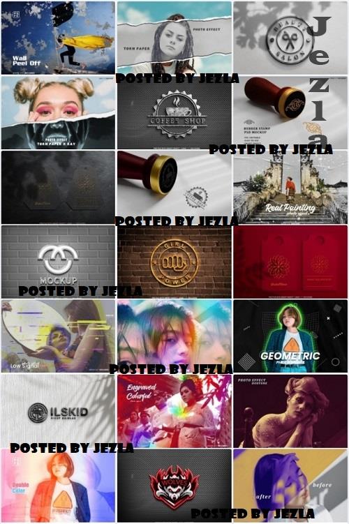 WudelMbois Photo Effect and Mockup Bundle V01