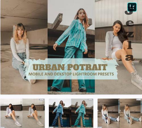 Urban Potrait Lightroom Presets Dekstop and Mobile