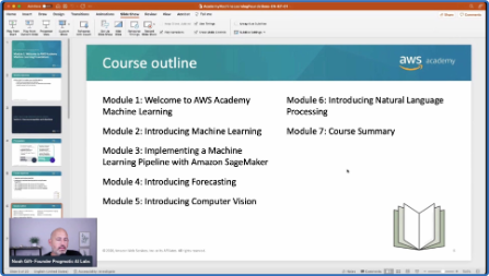 PRAGMATIC AI 52 WEEKS OF AWS INTRODUCTION TO AWS ML CERTIFICATION