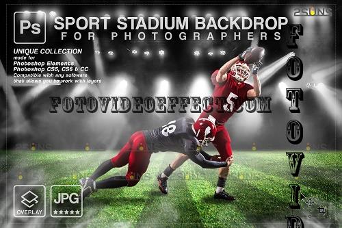 Sport Stadium Backdrop Overlay - 7308378