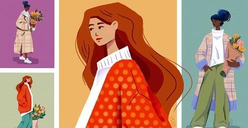 Drawing People in Cute Outfits Fashion Inspired Illustration