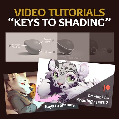 Ko-fi – Nordeva – Keys to Shading Video tutorials