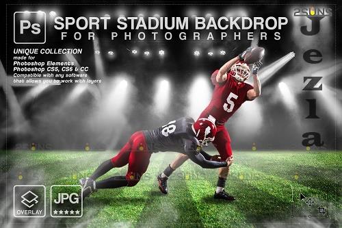Sport Stadium Backdrop Overlay - 7308378