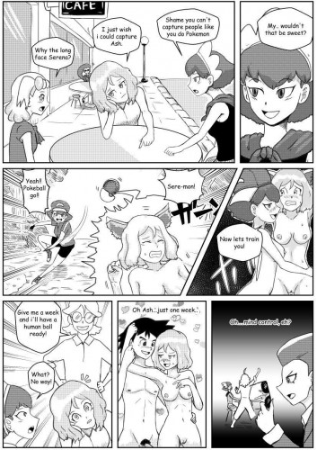 Abuse Serena caught in her own poketrap- Pokemon  pocket monsters hentai Cheating Wife Hentai Comics