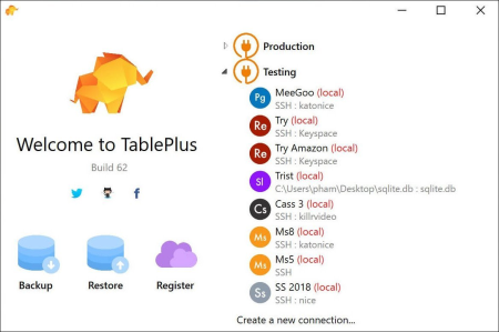 TablePlus 4.9.9