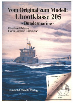 Vom Original zum Modell: Ubootklasse 205. Bundesmarine