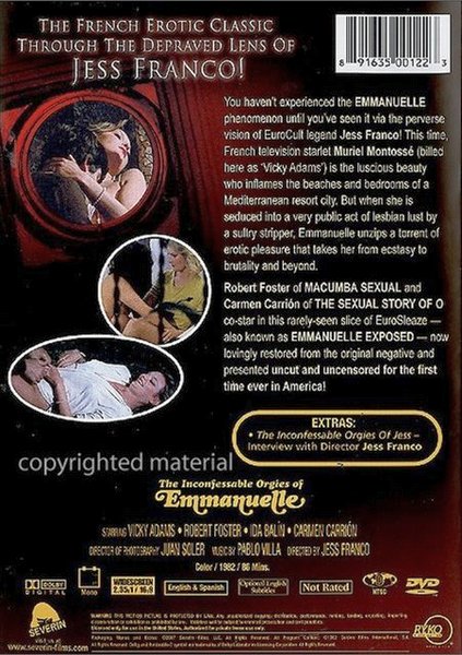 Тайные оргии Эммануэль / The inconfessable orgies of Emmanuelle/ Las orgías inconfesables