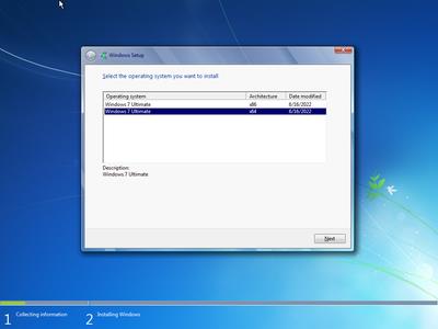 Microsoft Windows 7 Ultimate SP1 Multilingual Preactivated June 2022 (x86/x64) 