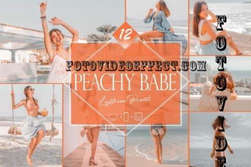 12 Peachy Babe Lightroom Presets