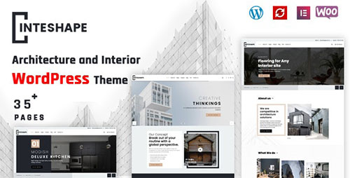 Inteshape v1.3 - Architecture and Interior WordPress Theme - 32714454