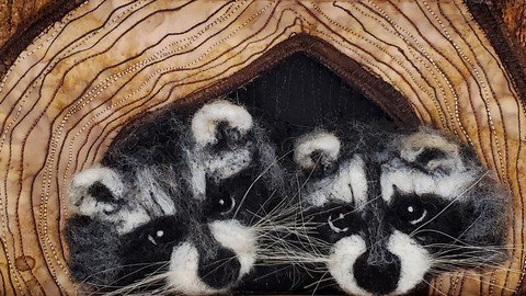 Udemy - Double Trouble Mixed Media Raccoons