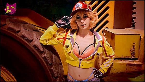 ManyVids: Pity Kitty - Cosplay Cindy Ffxv Spare Part POV Fuck (FullHD) - 2022