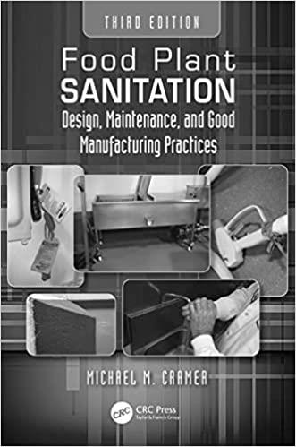 Food Plant Sanitation Design, Maintenance, and Good Manufacturing Practices, 3rd Edition