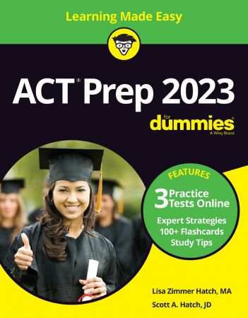 ACT Prep 2023 For Dummies with Online Practice, 9th Edition
