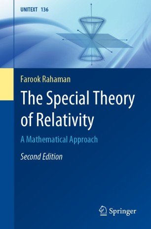 The Special Theory of Relativity A Mathematical Approach