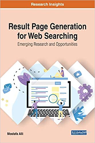 Result Page Generation for Web Searching Emerging Research and Opportunities